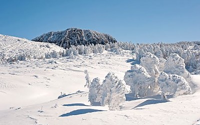 한라산설경