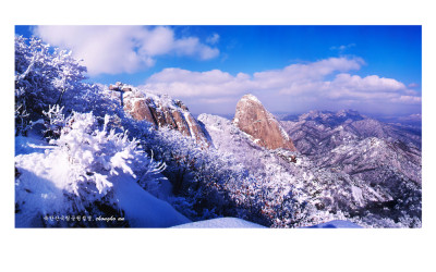 북한산의 설경(북한산)