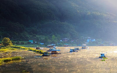 오늘 춘천호 소경.