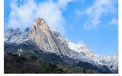 도봉산의 겨울