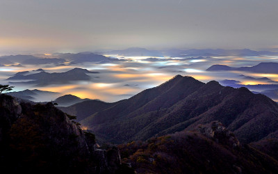 대둔산 야경