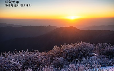 향적봉 일출!