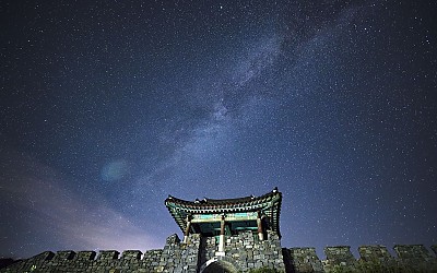 별이 쏫아지는 밤