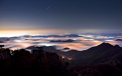 대둔산야경