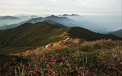 추석연휴 덕유에서