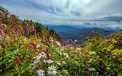 지리산에서