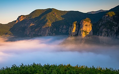 주왕산