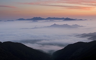 마이산 운해