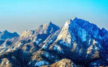 도봉산에서 바라본 북한산