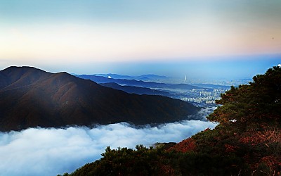 예빈산에서 !