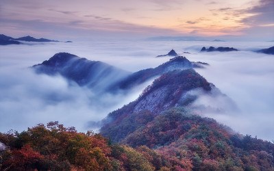 마이산 운해