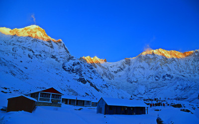 안나푸르나 정상  4130m