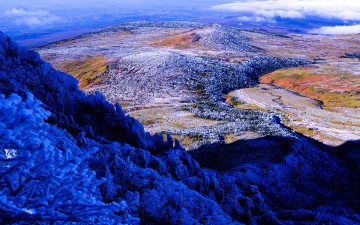 북벽 정상에서-