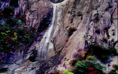 우리나라 3 대 폭포중 하나인 구룔폭포