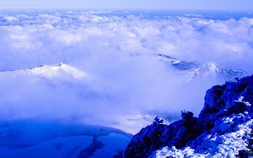 서북 정상에서-