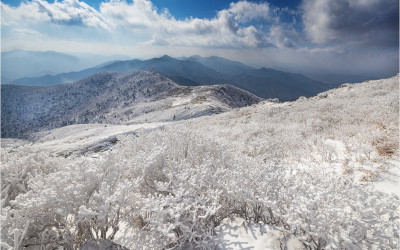 덕유산 중봉에서 ~!!!