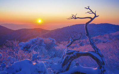 빛이 좋았던 날의 일출