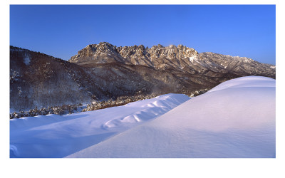 울산암 설경(설악산)