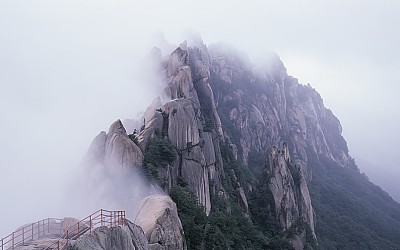 울산바위 운해(설악산)