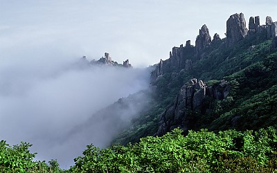 천관산 운해(천관산)