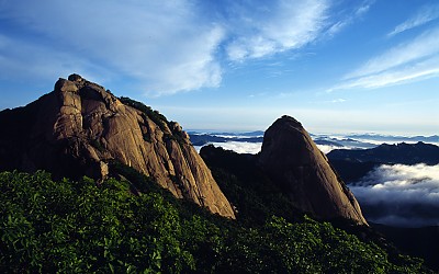 북한산 운해 - 북한산