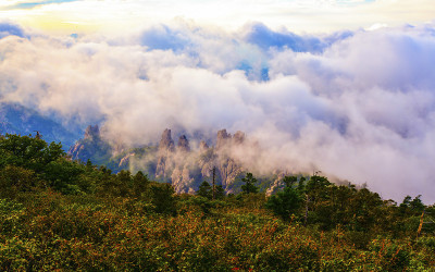 용아장성의 초가을