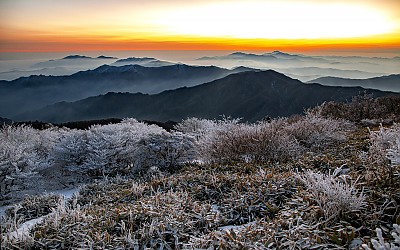 덕유산 상고대