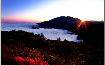 노고단고개에서