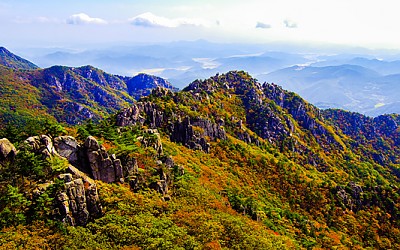 가야산 만물상의추색