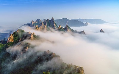 설악산 풍경  (공룡능선)