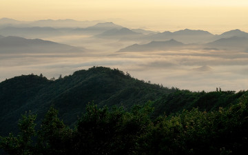 해남 뒷산 [금강산의 아름다운 아침]