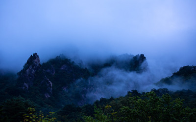 비 그친 후의 설악!