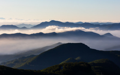힘백산에서 바라본다