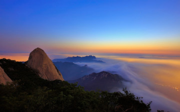 아름다운 여명 빛