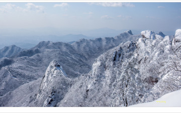 능선을 - 북한산
