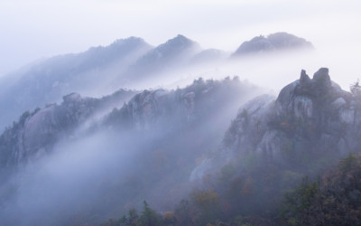 속리산의 운해 ~~~