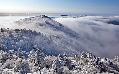 덕유산의 겨울