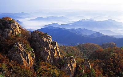 대둔산의 가을